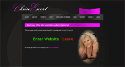 Desktop Screenshot of clairexxx.co.uk